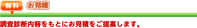 外壁・屋根塗替えねっと　お問合せから工事完了までの流れ　お見積